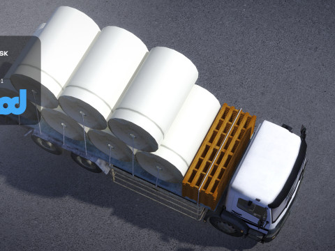 TW Truck 001 3D-Modell