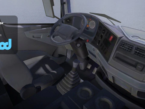 TW Truck 001 3D Model