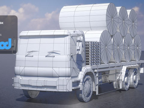 TW Truck 001 3D-Modell