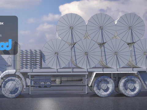 TW Truck 001 3D Model
