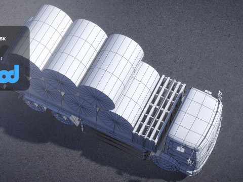 TW Truck 001 3D-Modell