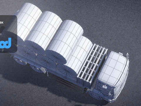 TW Truck 001 3D Model