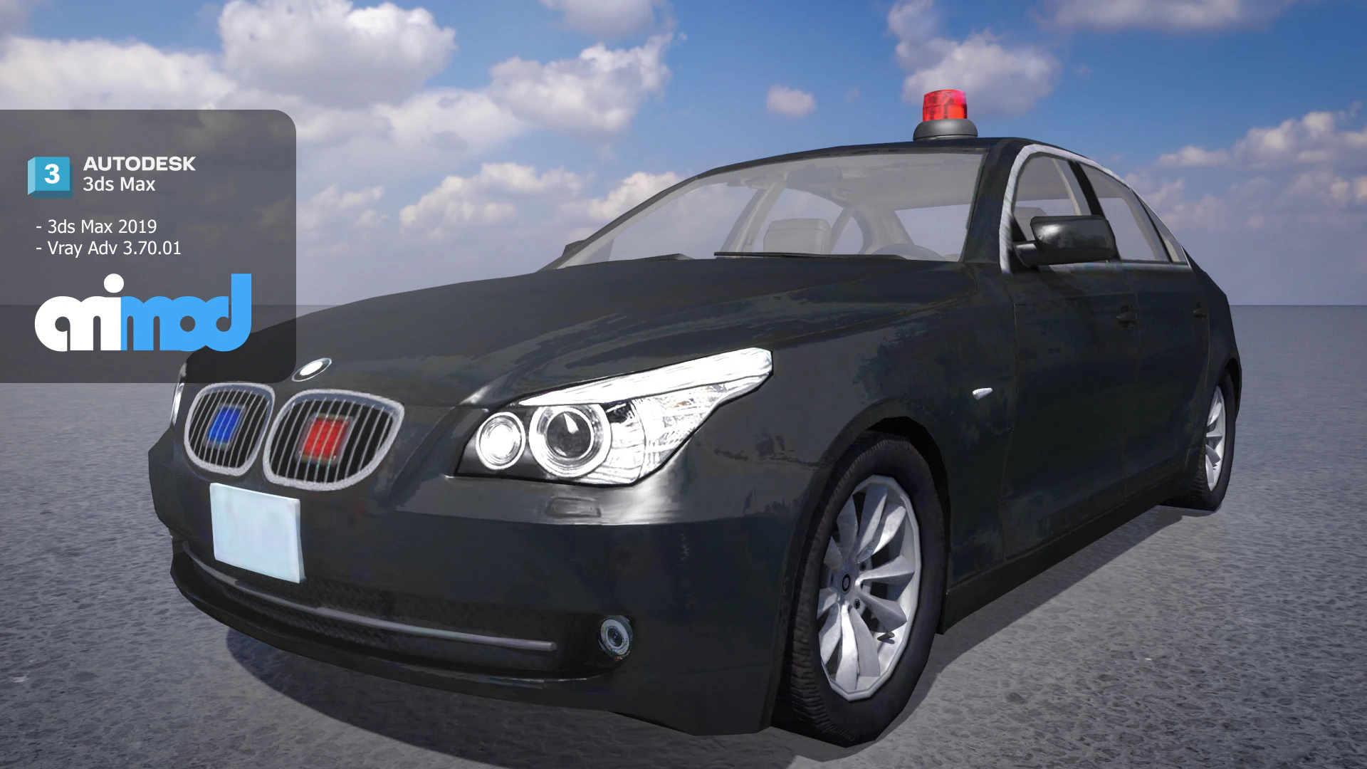 TW Vice Car 001 3D Model .c4d .max .obj .3ds .fbx .stl .blend 