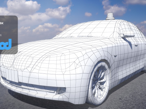 TW Vice Car 001 Modello 3D