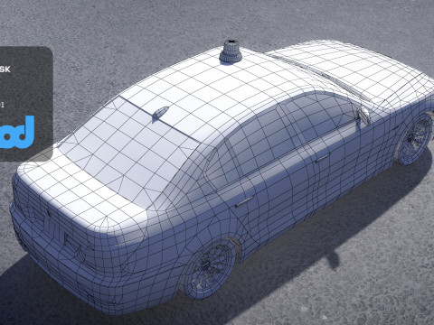 TW Vice Car 001 Modello 3D