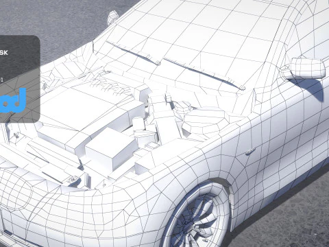TW Vice Car 001 3D Model