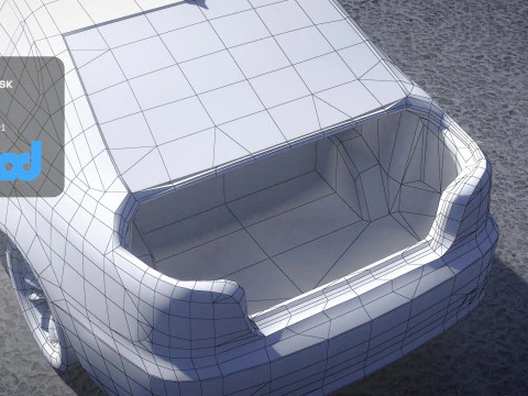 TW Vice Car 001 3D Model