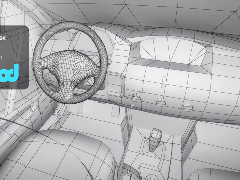 TW Vice Car 001 3D Model