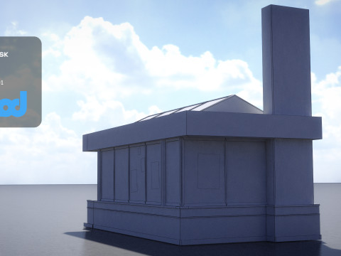 Shibuya Station Entrance Modelo 3D