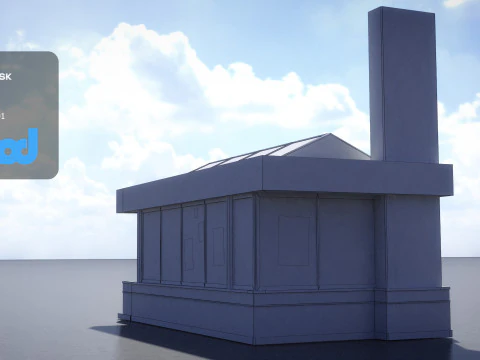 Shibuya Station Entrance 3D Model