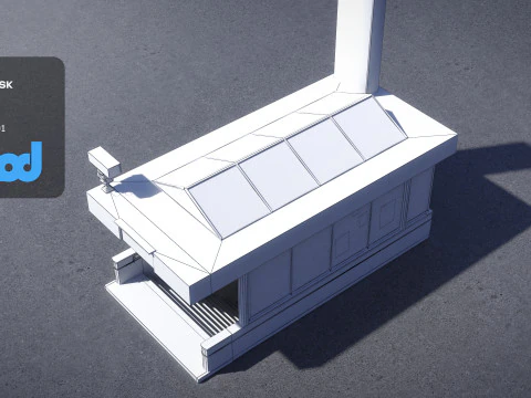 Shibuya Station Entrance 3D Model