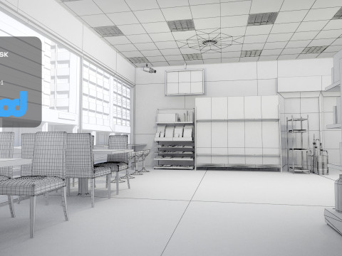 Convenience Store 0001 3D मॉडल