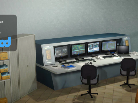 Observatory 001 3D Model