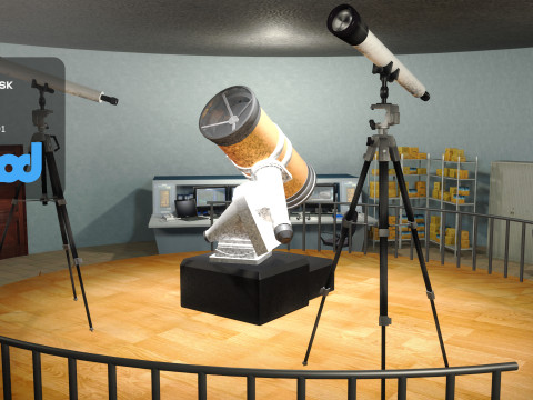 Observatory 001 3D 모델
