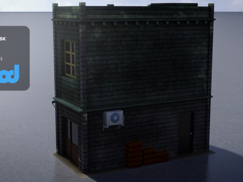 Japanese Style House 0008 Modèle 3D