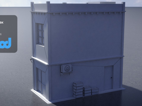 Japanese Style House 0008 Modèle 3D