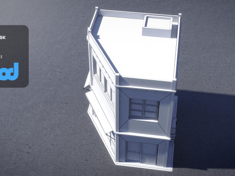 Japanese Style House 0008 Modèle 3D