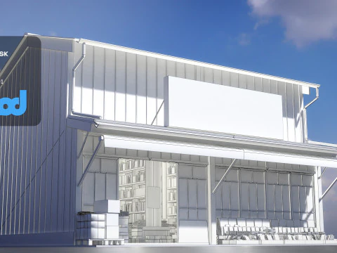 Japanese Style House 0010 3D Model