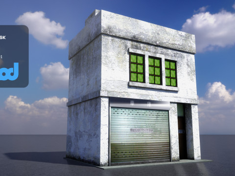 Japanese Style House 0001 3D मॉडल