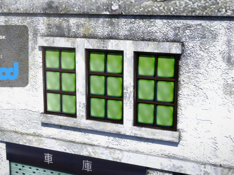 Japanese Style House 0001 3D Модель