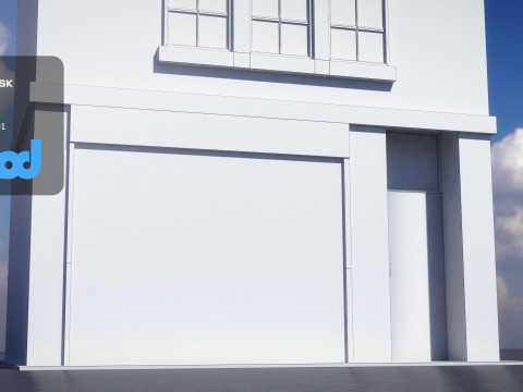Japanese Style House 0001 3D Модель