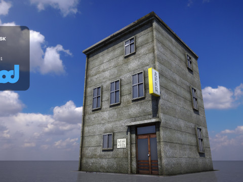 Japanese Style House 0006 3D 모델