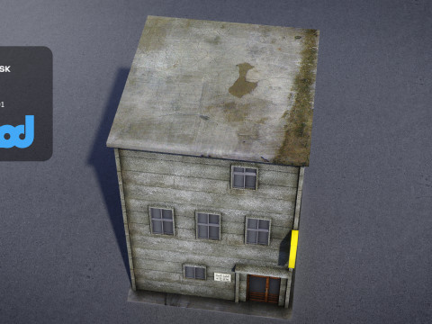 Japanese Style House 0006 3D 모델