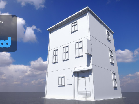 Japanese Style House 0006 3D 모델