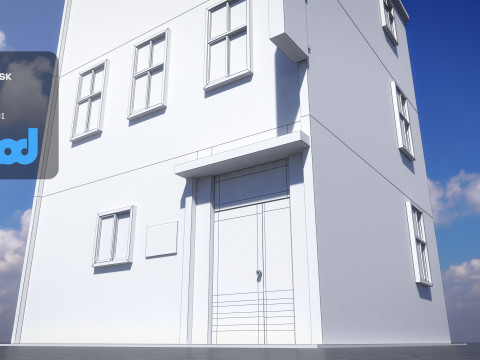 Japanese Style House 0006 3D 모델
