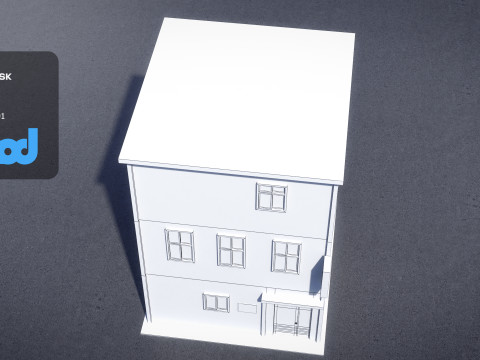 Japanese Style House 0006 3D 모델