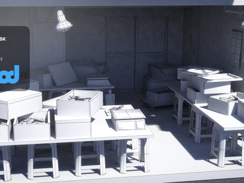 Japanese Style House 0031 3D Model