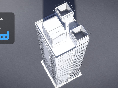 Japanese Building 0002 Modello 3D