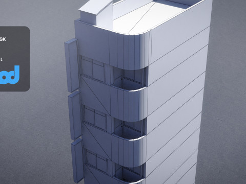 Japanese Building 0004 Modelo 3D
