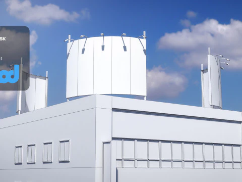 Japanese Building 0020 3D Model