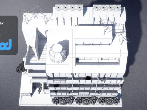 Japanese Apartment 0001 3D Model