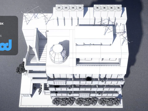 Japanese Apartment 0001 3D Model
