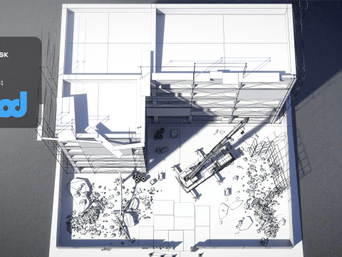 Construction Site 3D Model