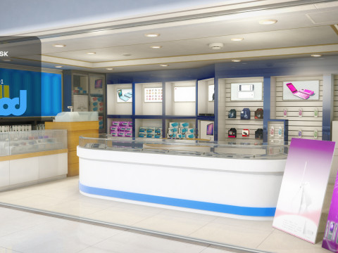 Taiwan Mobile Phone Shop 3D Модель