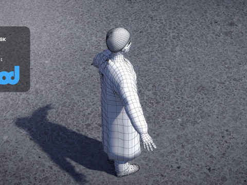 Surgery Doctor 0001 Modelo 3D