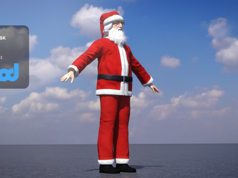 Santa Claus 3Dモデル