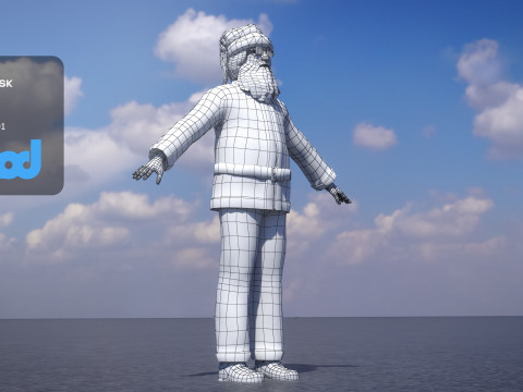 Santa Claus 3Dモデル