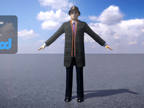 Борёкудан 0001 3D Модель