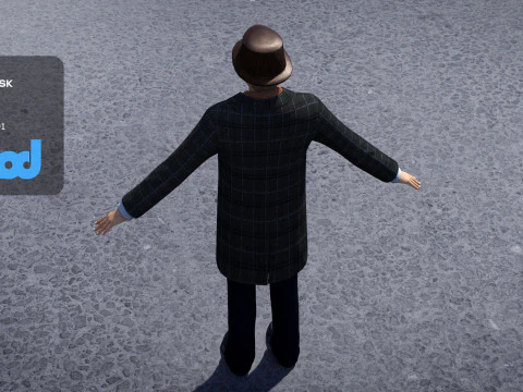 Boryokudan 0001 3D Model