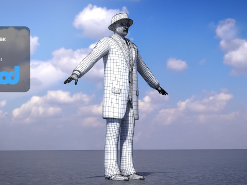 Boryokudan 0001 3D Model