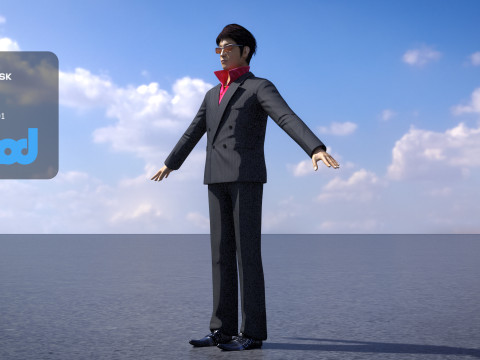 Boryokudan 0002 3D Model