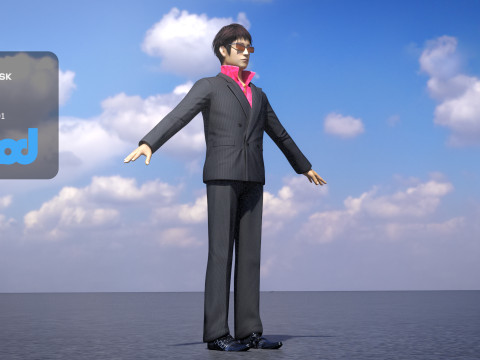 Boryokudan 0002 3D Model
