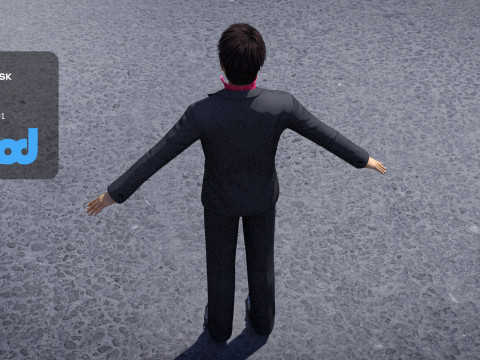 Boryokudan 0002 3D Model