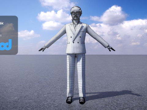 Boryokudan 0002 3D Model