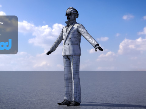 Boryokudan 0002 3D Model
