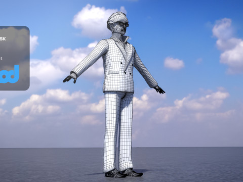 Boryokudan 0002 3D Model